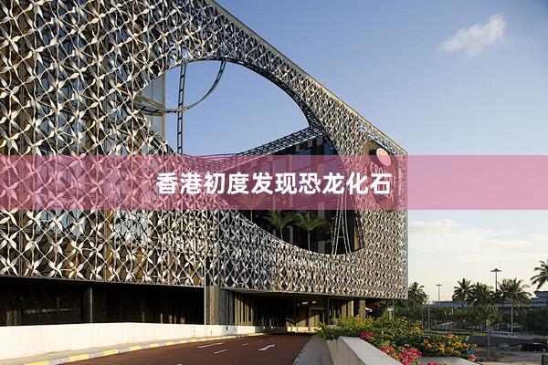 香港初度发现恐龙化石